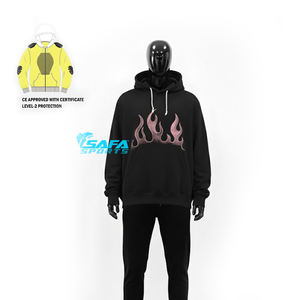 Veste à capuche de motard avec logo personnalisé coupe-vent pour chemise en Kevlar Design de protection pour la course tout-terrain Taille d'été Pakistan - Product Image 1