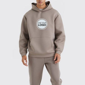 Ensemble de survêtements pour hommes Survêtement athlétique à capuche pour hommes Décontracté 2 pièces Costumes Color Block Hoodies et pantalons de survêtement Ensembles Survêtement - Product Image 1