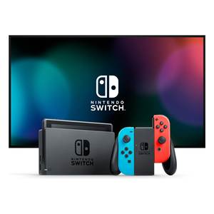 Console de jeu portable SWITCH Rouge Néon et Bleu Néon Version 1.1 Jeux vidéo 10010738 - Product Image 6