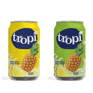 Venta al por mayor/etiqueta privada ISO certificado Premium jugo de sandía 250ml/500ml latas de aluminio y botella de puré con sabor certificado Halal - Product Image 1