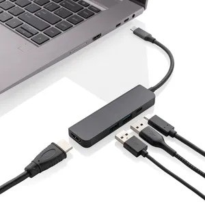 <b>Hub</b> Earth Recycled Aluminum <b>USB</b> Gadget Sustainable Promotional Product - Product Image 6