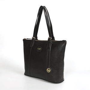 <b>Women's</b> Stylish Casual PU Leather Tote Bag Zippered Pockets Adjustable Straps Large Capacity Shopping Handbag Durable - Product Image 2