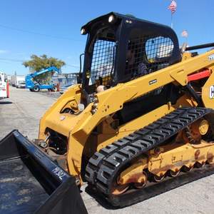 Chargeuse compacte diesel 299D3 pour moteur, garantie 2 ans, chargeuse frontale hydraulique HUADE HYDAC, mini-chargeuse sur pneus haute performance - Product Image 4