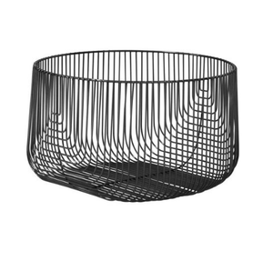 Panier en fil métallique de couleur verte fait à la main personnalisé panier en grillage de stockage salle de bain blanchisserie utilisation polyvalente - Product Image 6