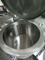 Marmite de cuisson électrique à double enveloppe indirecte Campbon ZH-NF-600H 225L en acier inoxydable, grande capacité, pour la restauration