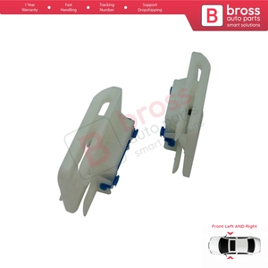 ชุดซ่อมคลิปตัวควบคุมกระจกไฟฟ้า BWR5214 สำหรับประตูหน้ารถ Tipo MK2 356 357 Egea Transit Custom Tourneo MK1 - Product Image 4