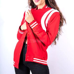 Covered Button Women Letterman <b>Jacket</b> <b>Light</b> <b>Weight</b> Letterman <b>Jacket</b> Winter Wear Letterman <b>Jacket</b> - Product Image 2