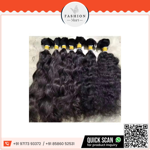 Meilleure qualité 100% cheveux de temple indien non transformés et un donar cheveux-cheveux humains bruts vierges pour les extensions de femmes noires - Product Image 6