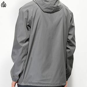 Chaqueta Cortavientos Personalizada con Cremallera Completa para Hombre, Chaqueta Cortavientos de Poliéster, Chaqueta de Invierno - Product Image 2