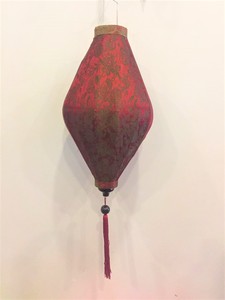 Linterna de bambú vietnamita de alta calidad estilo flor pintada precio directo de fábrica de Vietnam - Product Image 5