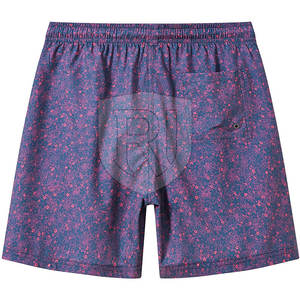 Nouveau modèle de short de bain pour homme High Street Style Wholesale Summer Wear Solid Pattern - Product Image 2