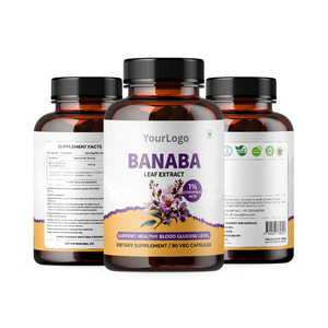 Precio más bajo Cápsulas de extracto de Banaba 100% Cápsulas de hierbas orgánicas de alta calidad Tasa de exportadores de fábrica a granel - Product Image 1