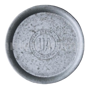 Jardinières rondes galvanisées de la meilleure qualité en vrac de fabricant indien - Product Image 1