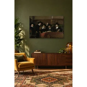 Fida Rembrandt, impression sur toile des Syndics de la Guilde des Drapers - Product Image 5