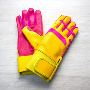Gants de frappe en cuir de qualité supérieure avec grip haute adhérence, poignets élastiques rouges durables, design léger et respirant - Product Image 3