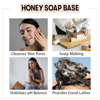 Obtenez une base de savon anti-bactérien au miel et versez à prix de gros avec VedaOils | Base de savon au miel pur et naturel
