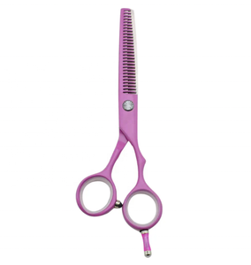 Customized Pink Coated Barber <b>Scissors</b> Kit Stainless Steel <b>Hair</b> <b>Cutting</b> Salon <b>Scissor</b> BY IMANS - Product Image 2
