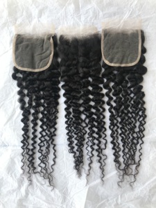 Cheveux vierges brésiliens de la meilleure qualité, closure en dentelle transparente 5x5, fournisseurs et fabricants indiens, prix de gros, ondulations pour femmes - Product Image 2