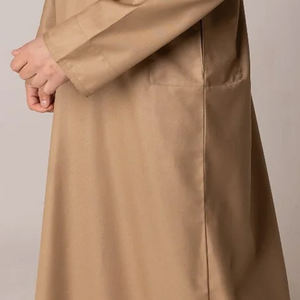 Thobe Abaya Homme Luxe Brillant Dubaï Marocain 2026 – Robe Longue Automne Grande Taille Respirante Séchage Rapide Tricot Thermique Style Urbain - Product Image 4