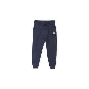 Pantalón azul marino de marca para niños, mallas de algodón con estampado informal, pantalones de chándal rectos con tela suave para el verano para bebés - Product Image 2