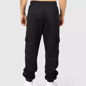 Pantalones de chándal para hombre de color blanco liso, pantalones de chándal de alta calidad, pantalones de chándal para hombre, ropa de calle informal, proveedor de pantalones de chándal - Product Image 3