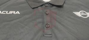 เสื้อโพลีเอสเตอร์พิมพ์ลายสแปนเด็กซ์สำหรับกอล์ฟของผู้ชายเสื้อสไตล์สปอร์ต130-150แกรมตามสั่ง - Product Image 3