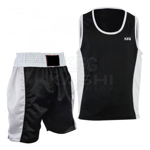 Ropa de Boxeo de Alto Rendimiento para Clubes de Entrenamiento de Artes Marciales, Tela Ligera y Transpirable de Poliéster/Nailon, Personalizable en la Parte Delantera - Product Image 2