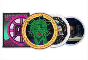 Patchs brodés de fleurs personnalisés pour chapeaux, en toile, à coudre, style 2025 - Product Image 3