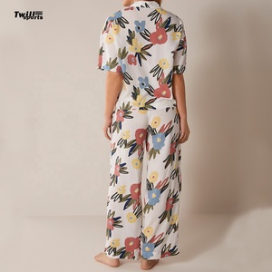 Ensemble de pyjama décontracté pour femmes de haute qualité, t-shirt court respirant, couleur unie, polaire 100% coton, écologique, séchage rapide - Product Image 3