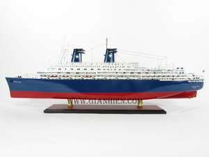 Gia Nhien Fabricant Conception personnalisée quantité minimale de commande bas Achille Lauro MODÈLE DE BATEAU EN BOIS-MODÈLE DE BATEAU EN BOIS DE HAUTE QUALITÉ Fait à la main - Product Image 6