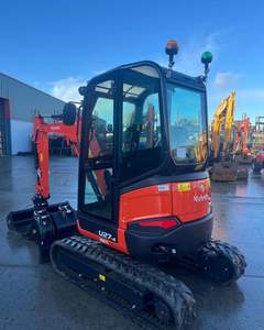 Mini excavadora de 3,5 toneladas, nueva excavadora sobre orugas EPA Farm, motor Kubota, excavadoras pequeñas de 1 tonelada y 2 toneladas... - Product Image 6