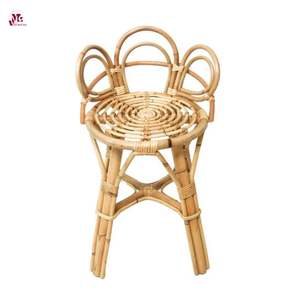 <b>Rattan</b> Kids Chairs for Events Birthday Party Hot <b>Sale</b> Kid Playroom Bedroom <b>Furniture</b> Handmade Toddler Chair with Cheap Price - Product Image 5