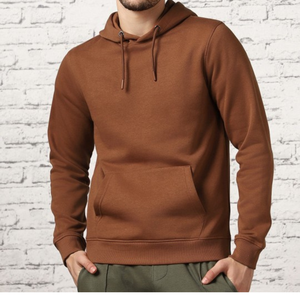 Luxe Hommes Hiver Sweat À Capuche Rétro Crew Pull 100% Coton Écologique Numérique Polaire Vintage Style Fabricant En Vrac - Product Image 4