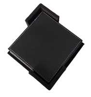 Juego de Bandejas de Cuero PU para Hoteles y Restaurantes, Posavasos para Vasos, Caja para Pañuelos, Porta Menús, Porta Facturas, Bares, Color Personalizado, ISO