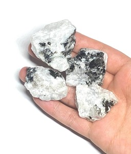 High on Demand Rainbow Moonstone Uncut Gemstone <b>for</b> Jewelry Designers and Chakra Balancing Available at Export price - Product Image 3