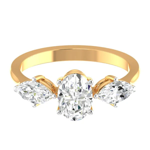 แหวนเพชรทรงกลมแบบ Halo ทอง 14K แท้ น้ำหนัก 3.4 กะรัต สำหรับผู้หญิง ของขวัญสำหรับงานหมั้นและงานแต่งงาน - Product Image 6
