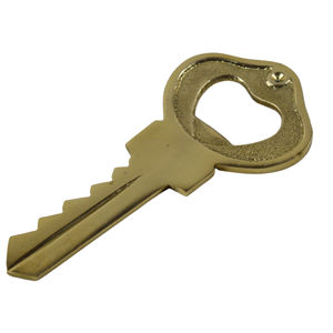 Ouvre-bouteille de conception pour mariage et fête, forme d'ancre, ouvre-bouteille en métal avec finition antique en laiton - Product Image 2