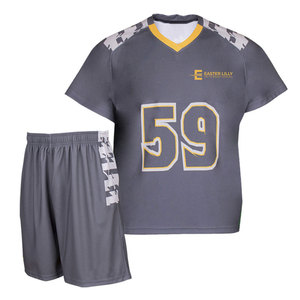 Conjunto de Uniforme de Lacrosse Directo de Fábrica OEM ODM Ropa Deportiva para Equipos Deportivos - Product Image 1