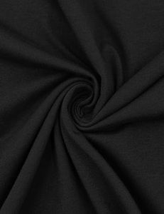 เสื้อยืดสีดำแบบครอปเสื้อยืดขนาดใหญ่มีลายกราฟิกทรงกล่องแบบตัดได้โลโก้ตามต้องการ220 GSM - Product Image 5