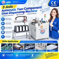 Équipement de moulage d'époxy 2K entièrement automatique à commande numérique CNC 3 axes pour applications d'éclairage LED, de circuits imprimés et d'alimentation électrique