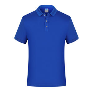 Factory Wholesales Custom 200g Cotton <b>Blends</b> Solid Color Polo T-Shirt For Men Polo Shirts - Product Image 1