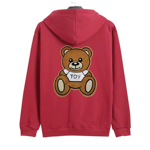 เสื้อฮู้ดดี้พิมพ์ลายตามสั่งสำหรับผู้ชาย ปักลายเชนิลล์ด้านหน้า หนานุ่ม ใส่ได้ในฤดูหนาว เป็นมิตรกับสิ่งแวดล้อม คุณภาพสูง ปี 2025 โดย Viral Pakistan - Product Image 6