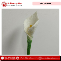 Bunga Wol Felt Buatan Tangan Berkualitas Premium yang Indah untuk Dekorasi Wisuda, Halloween, Hari Ayah, Natal, Hari Ibu, Hadiah untuk Wanita