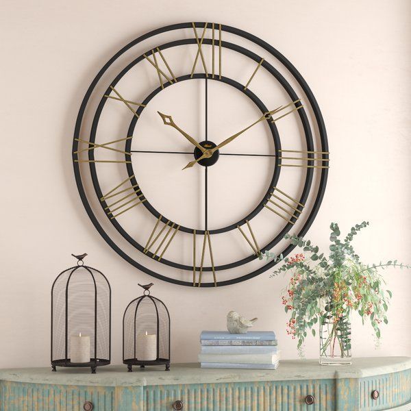 Custom designed resin wall clock with