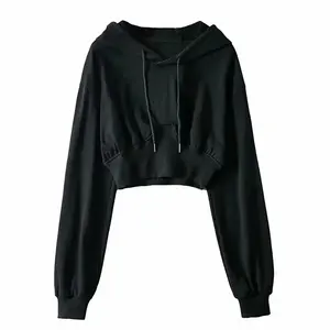 Pull à capuche surdimensionné pour femme de haute qualité Anti-pillingbreathablehodies pour femme Logo brodé label privé imprimé - Product Image 1