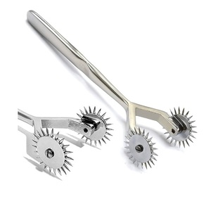 <b>Wartenberg</b> <b>Pinwheel</b> Finger Roller Double Spikes Manual Steel Neurological Equipment - Product Image 6