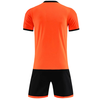 Uniforme de fútbol personalizado nombre del equipo número sublimación impreso uniforme de fútbol transpirable