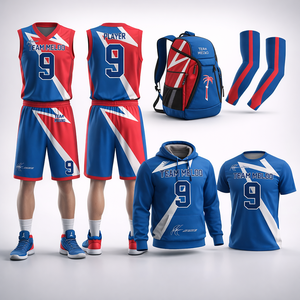 Maillots de basket-ball sans manches pour hommes sur mesure en gros, respirants, 100% polyester, séchage rapide, grande taille, nom d'équipe personnalisé, marque - Product Image 1