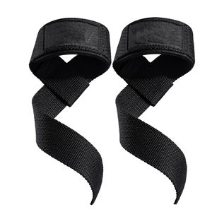 Durable Cotton Weight Lifting <b>Straps</b> Strong Grip <b>Gym</b> Workout Deadlift Wrist Wraps - Product Image 1