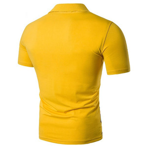 Chemise décontractée pour homme CUBA SPORTS de haute qualité, couleur personnalisée OEM, poche brodée, toile respirante 100% coton - Product Image 4